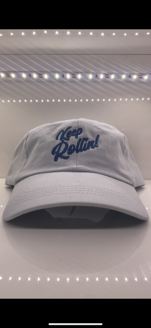 keep rollin cap