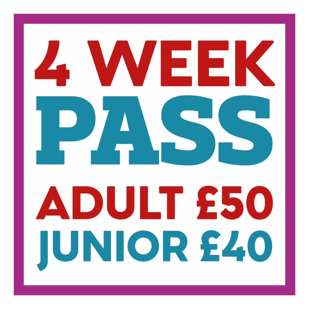 4 Week Pass|Adult|Junior